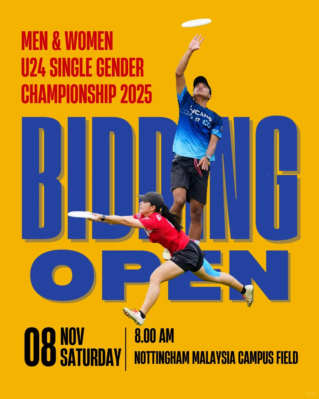 🇲🇾马来西亚🥏单性别U24公开赛