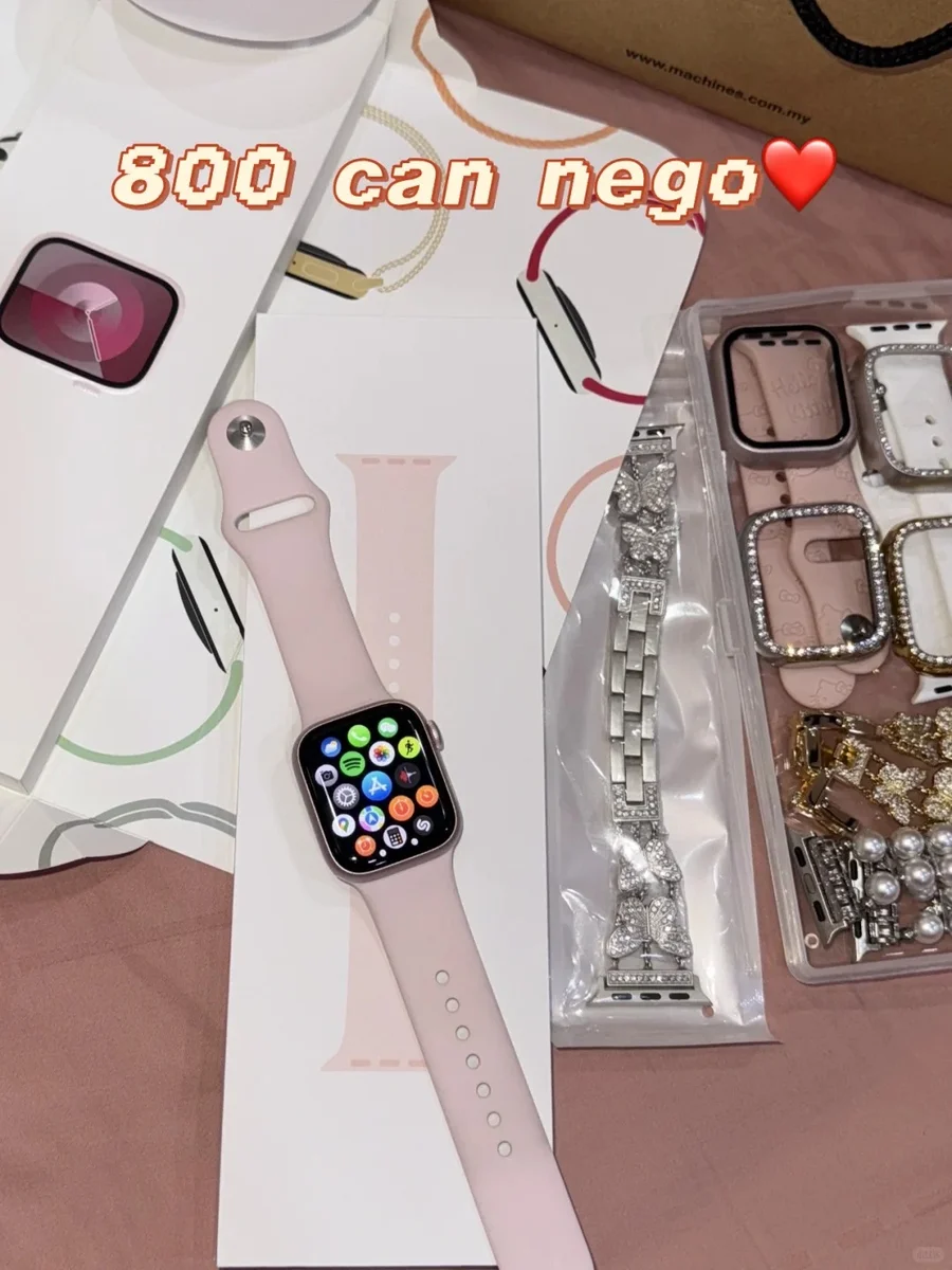 iwatch 41mm series9(gps)pink