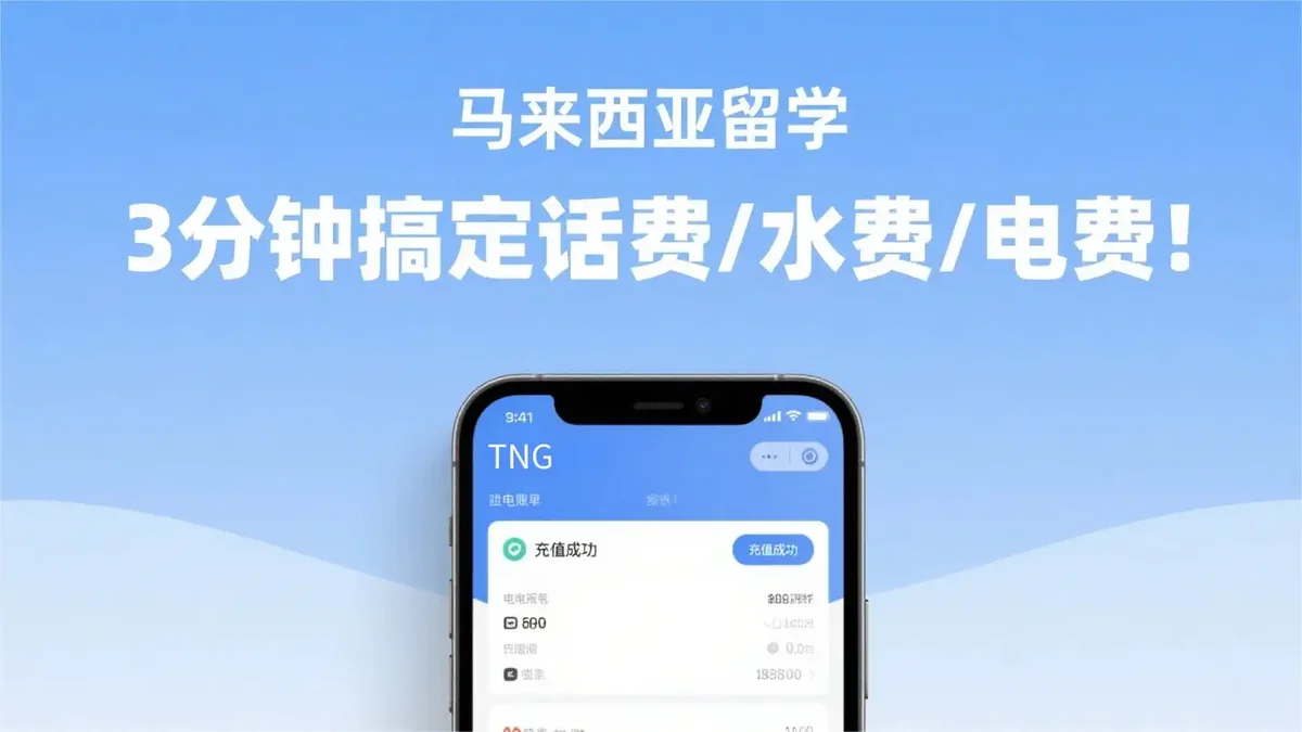 救命指南!大马留学生如何交话费/水费/电费?再懵就断网了!