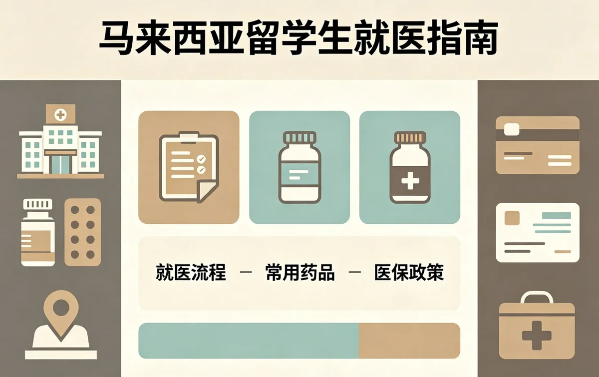 在马来西亚留学生病了怎么办？这份就医全流程请收好