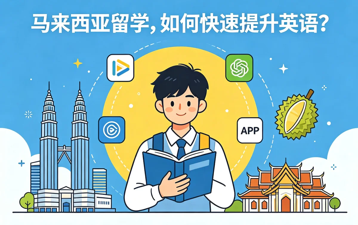 马来西亚留学，如何快速提升英语？亲测有效的5个方法