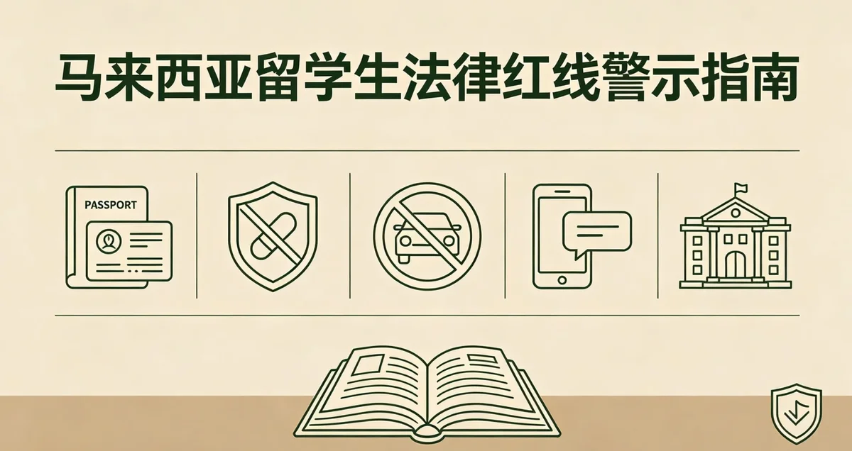 马来西亚留学生必须知道的法律红线