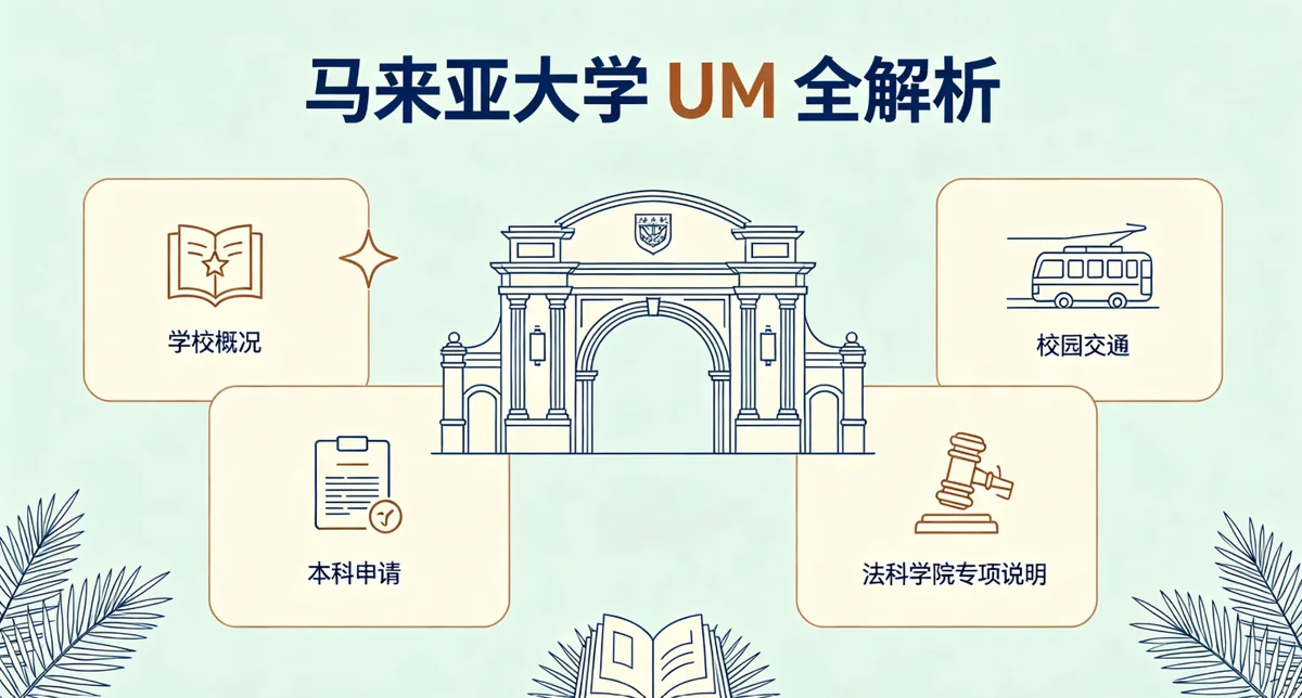 马来亚大学（UM）完全指南：排名、院系、交通与申请