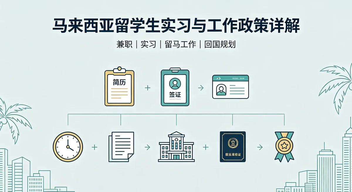 马来西亚留学生实习与工作政策详解