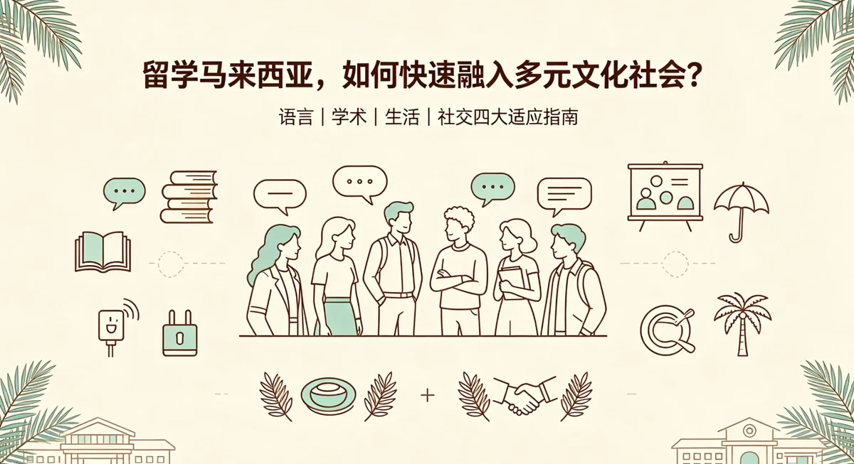 留学马来西亚，如何快速融入多元文化社会？