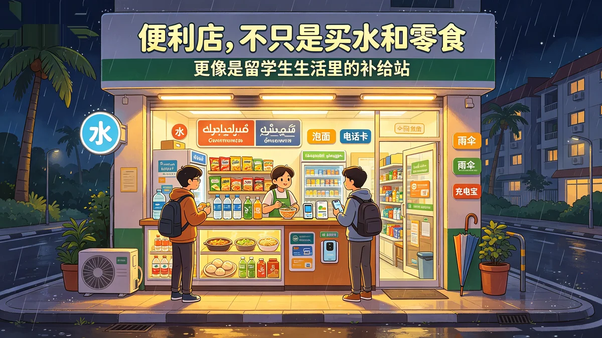 马来西亚的便利店文化，为什么留学生来了就离不开？
