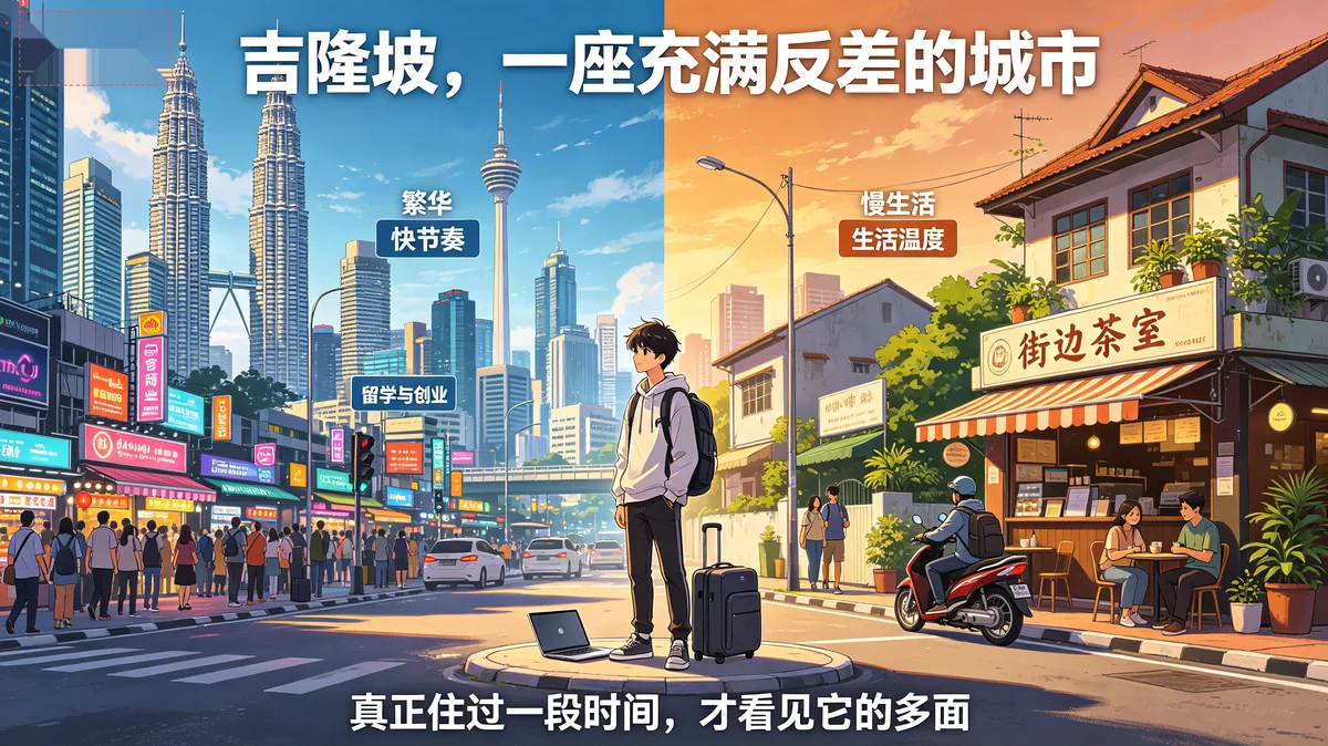 吉隆坡到底是怎样一座城市？来了之后才发现，它很难被简单定义
