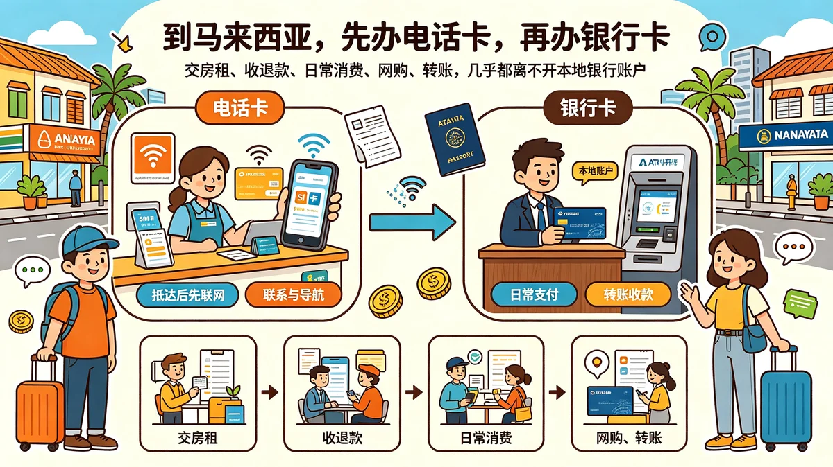 马来西亚留学生如何办理银行卡？新生一定要提前知道