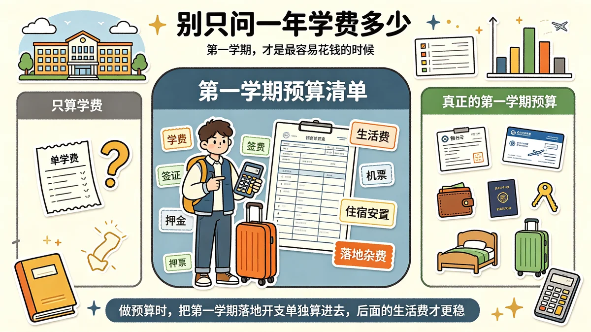 马来西亚留学第一学期要准备多少钱？别只算学费