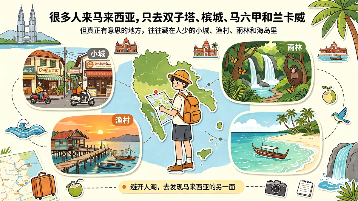 马来西亚小众旅行地推荐：别只知道吉隆坡和兰卡威