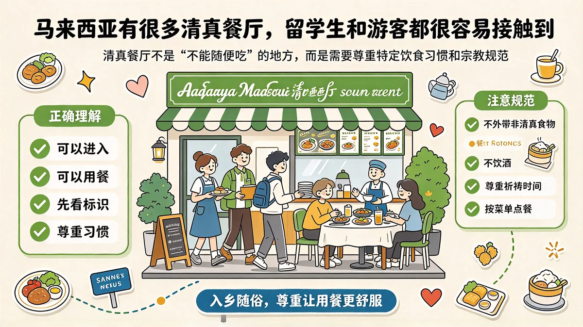 在马来西亚清真餐厅用餐，这些礼仪一定要知道