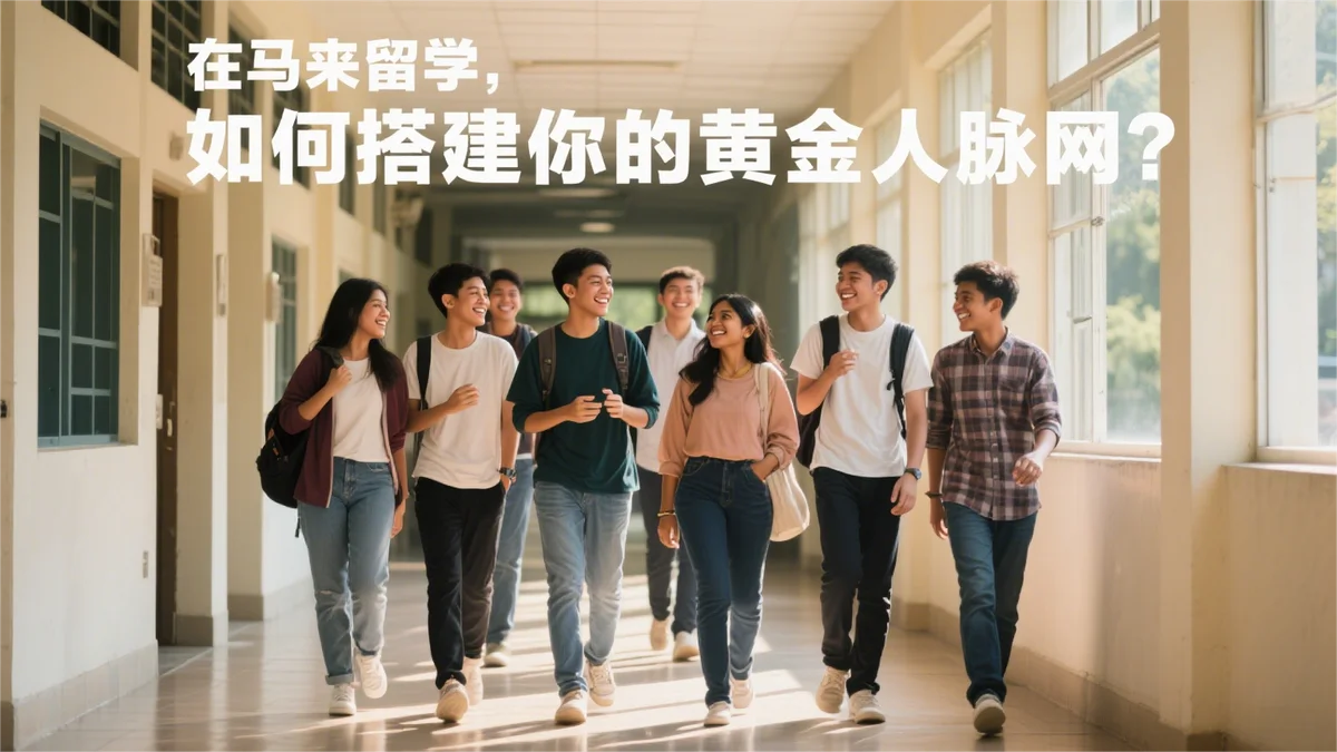 留学大马别孤单 | 如何搭建黄金人脉网,让未来机会滚滚来!