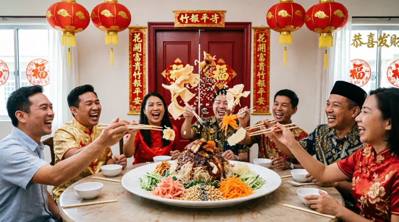 马来西亚多元交融的过年习俗