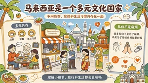 在马来西亚生活要注意哪些礼仪？新生和游客都建议看看